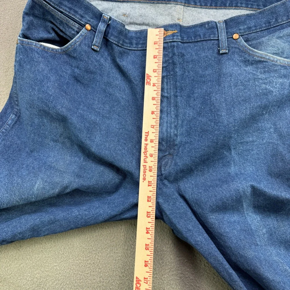 Wrangler Cowboy Cut Jeans Mens 42x30‎ Blue 13MWZPW Original Fit Western Denim